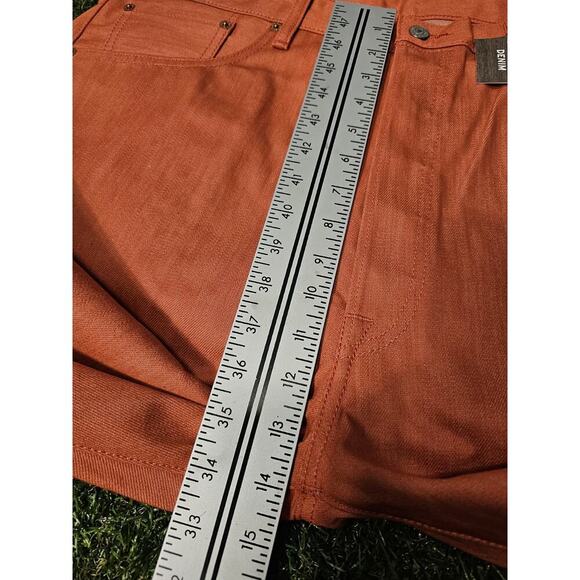 LEVI'S 501 Jeans NWT Button Fly Shrink to Fit Pink Coral Straight Mens 40x30 - Picture 6 of 8